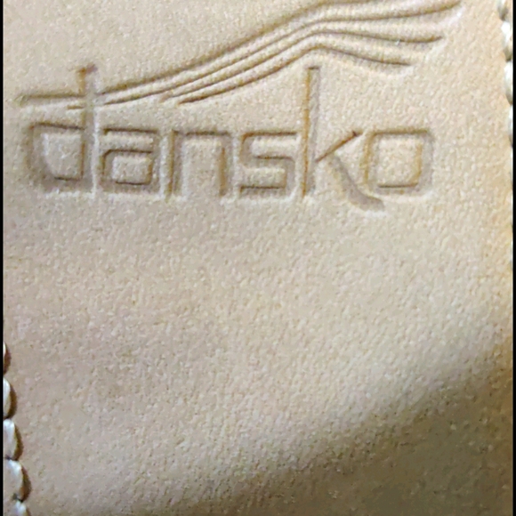 Dansko leather bronze sandals size 9 - Picture 5 of 5